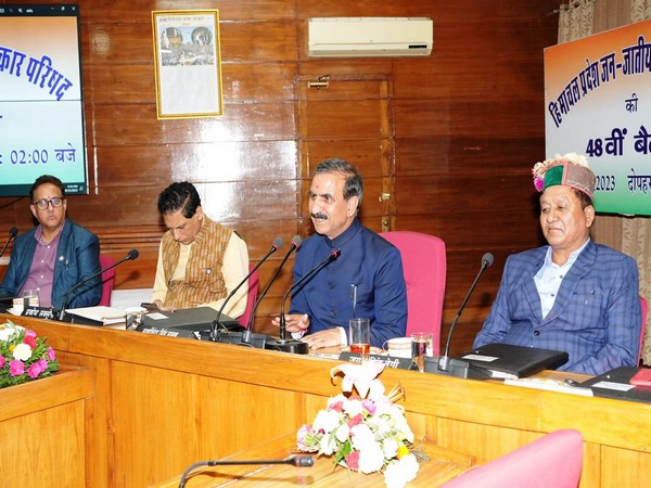 Himachal Pradesh Chief Minister Sukhvinder Singh Sukhu presides over 48th meeting of Himachal Pradesh Tribal Advisory Council in Himachal Pradesh's Shimla (Photo credit: Himachal Pradesh CMO)