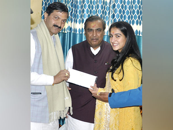 Mukesh Ambani donates Rs 5 cr to Badrinath-Kedarnath Temple Committee (Photo/ANI)