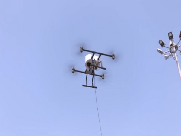 A visual of the drone. (Photo- ANI)