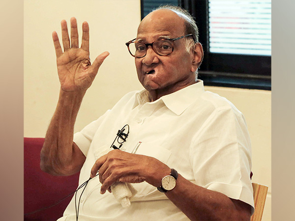 NCP President Sharad Pawar (Photo/ANI)
