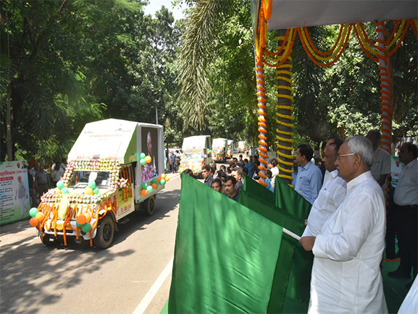 Bihar CM Nitish Kumar launches Rabi Campaign-2023. (Photo-ANI)