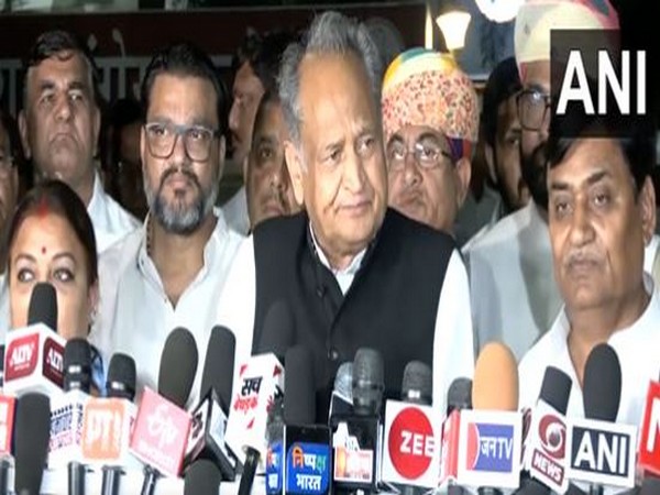  Rajasthan Chief Minister Ashok Gehlot (Photo/ANI)