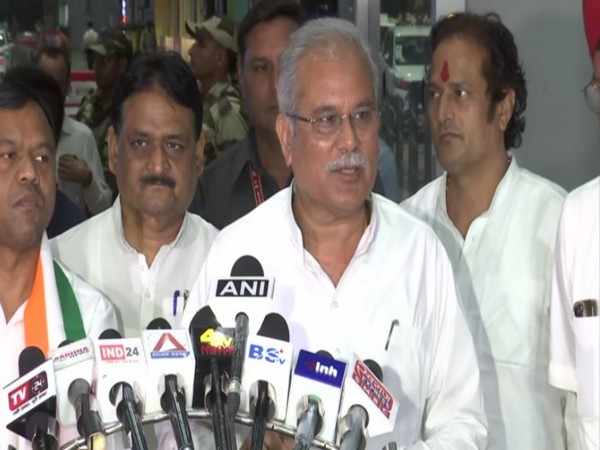 Chhattisgarh Chief Minister Bhupesh Baghel (Photo/ANI)