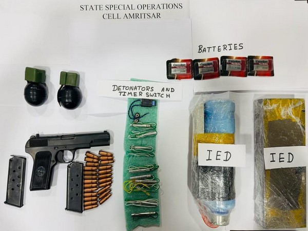 Special Operations Cell (SSOC) in Amritsar, Punjab Police and central agency, busted a Lashkar-e-Taiba (LeT) terror module (Photo: X/@DGPPunjabPolice)