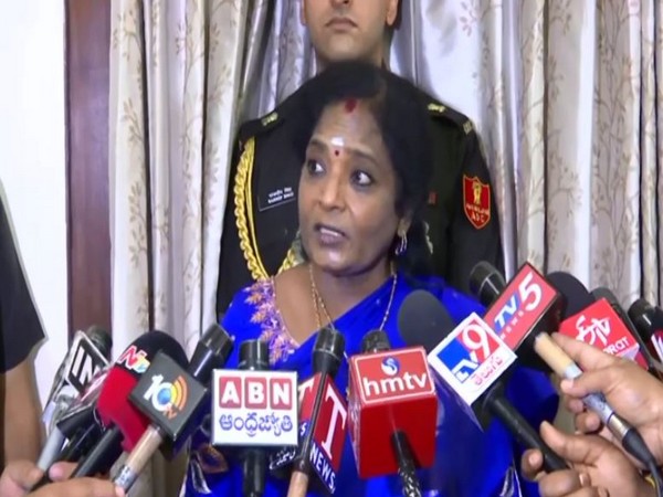 Telangana Governor Tamilisai Soundararajan (Photo/ANI)