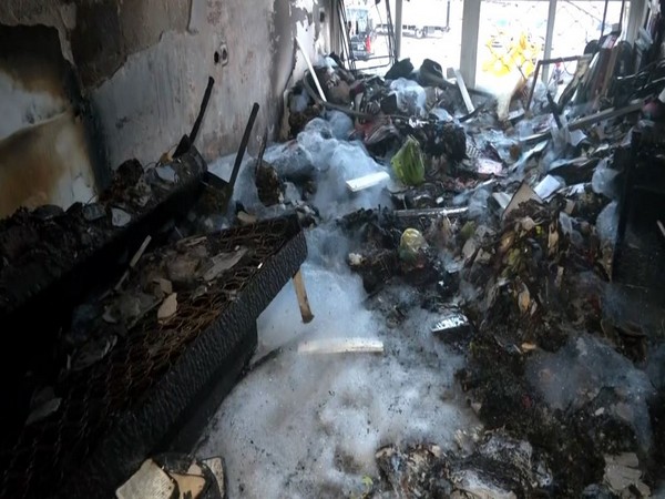 Residential buildings destroyed in Hamas rocket attack in Southern Israel (Picture Credit: Reuters)