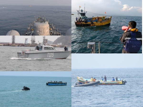 Coastal Security Exercise ‘Sagar Kavach’ (Images: Indian Navy)
