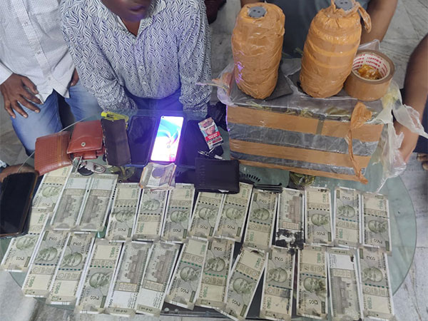 STF Assam seizes fake Indian currency notes (Photo/ANI)