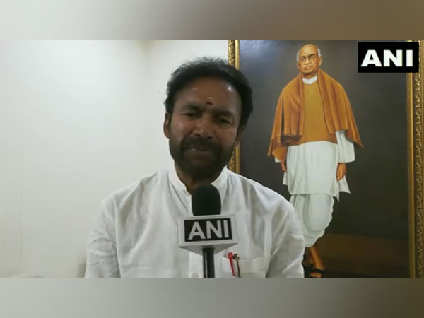 Telangana Bharatiya Janata Party (BJP) president G Kishan Reddy. (Photo/ANI)