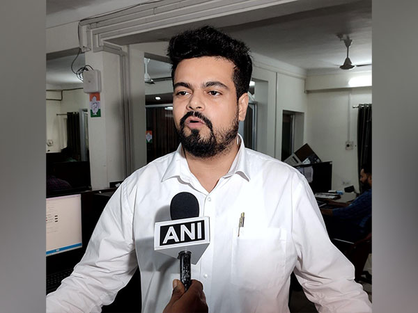 Ayush Pandey, National Coordinator of AICC (social media and digital communication) (Photo/ANI)