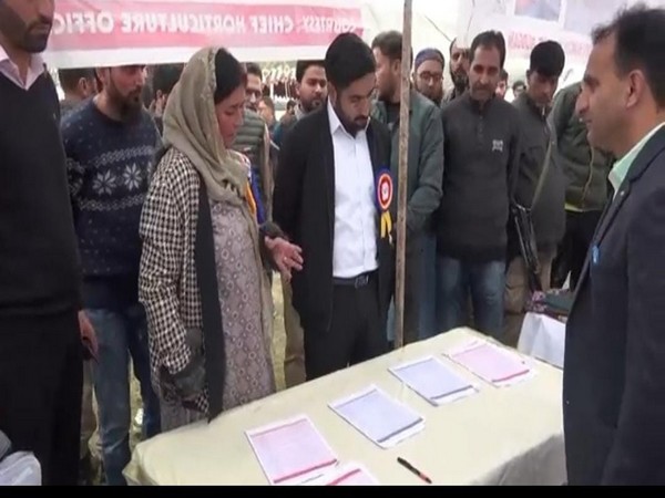 Job fair organised in Jammu and Kashmir's Budgam (Photo/ANI)