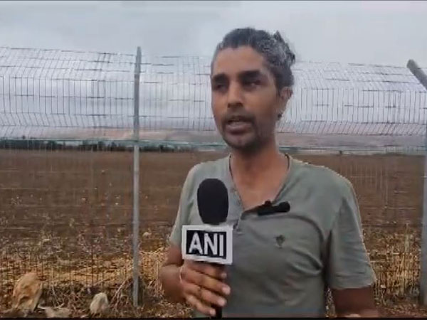 Indian man in Israel (Photo/ANI)