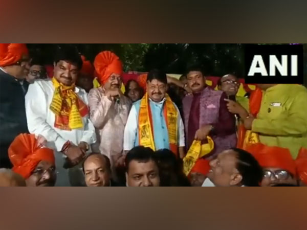 Sanjay Shukla and Kailash Vijayvargiya (Photo/ANI)