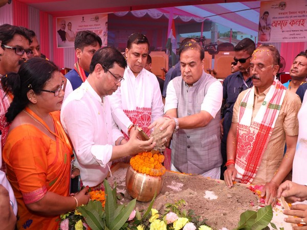 Assam Chief Minister Himanta Biswa Sarma on the occasion (Photo/ANI)