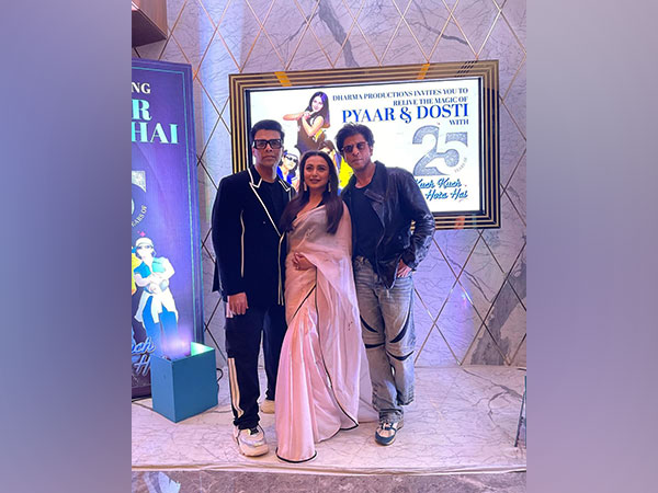 Karan Johar, Rani Mukerji, SRK (Image source: Instagram)