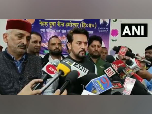 Union Minister Anurag Thakur (Photo/ANI)