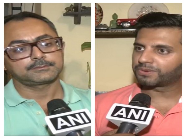 Abhishek Ray and Chaitanya Sharma (Photo/ANI)