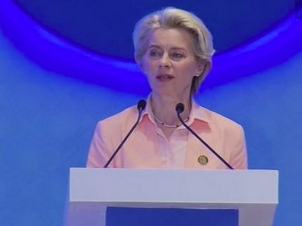 European Commission President Ursula von der Leyen at seventh edition of the Raisina Dialogue