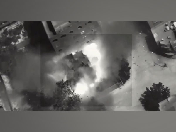 Screengrab of video posted by Israeli Air Force on X (Image Credit: X/@@IAFsite)