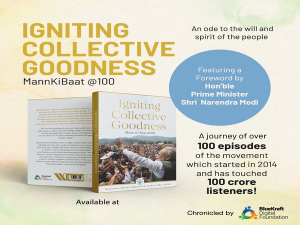 Book on Mann ki Baat (Photo/X @BlueKraft)