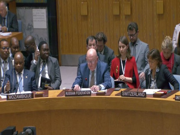 Russia's Permanent Representative to the UN participates in meeting of the UNSC on October 17 (Image Credit: X/@RussiaUN)