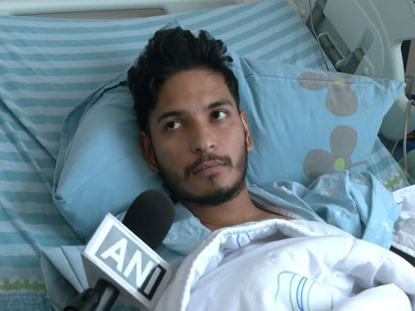 Nepal National admitted in Hospital near Gaza Border (Photo/ANI)