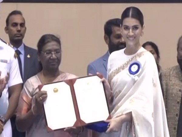 President Murmu, Kriti Sanon (ANI Photo)