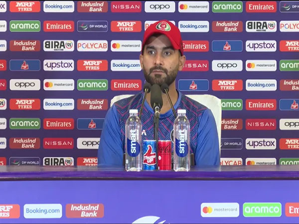 Hashmatullah Shahidi. (Photo- ICC)