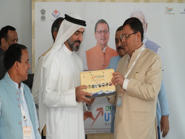 Uttarakhand CM, Pushkar Singh Dhami in Dubai (Photo/CMO Uttarakhand)