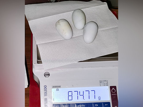 Customs seize 3 capsules gold worth Rs 37 lakh (Image/ANI)