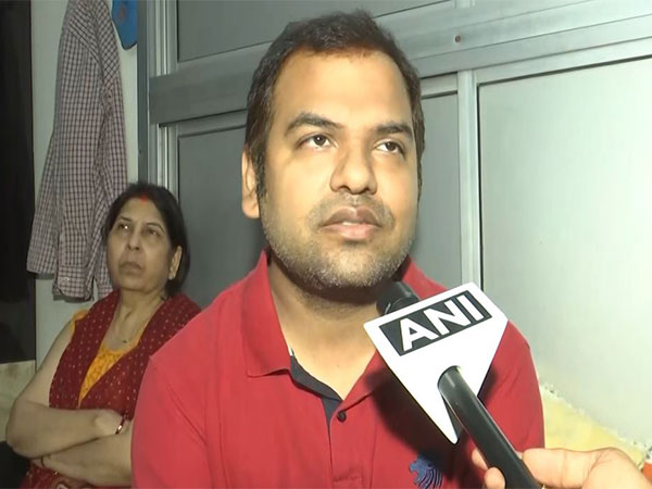 Uttar Pradesh resident Rahul Singh evacuated from war-torn Israel (Image/ANI)