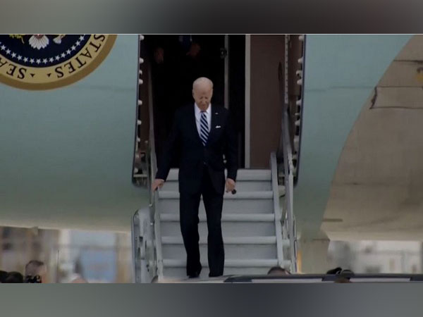US President Joe Biden arrives in Israel (Photo/Reuters)