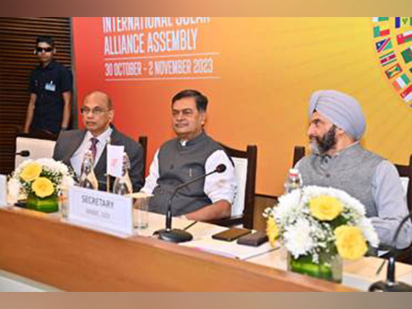 Curtain raiser press conference of International Solar Alliance. (Photo/PIB)