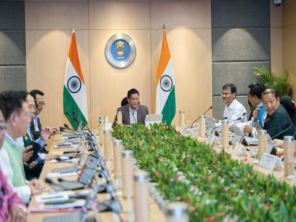 Arunachal Pradesh cabinet meeting (Photo/ANI)