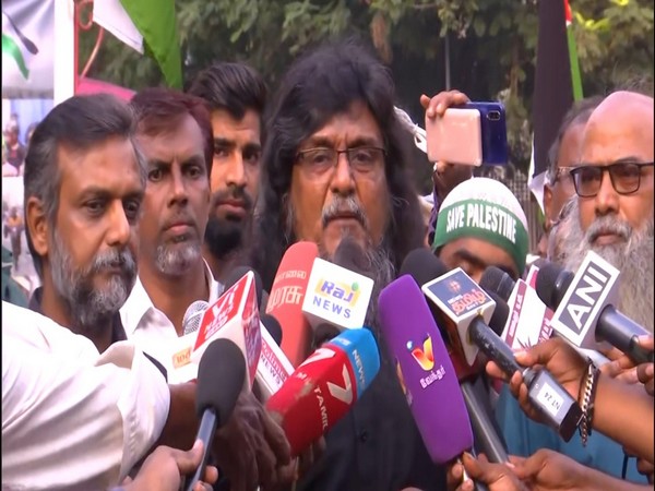 TNTJ holds protest against Israel (Photo/ANI)