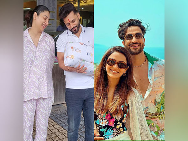 Rahul Vaidya, Disha Parmar with their baby girl, Aly Goni and Jasmin Bhasin (Image source: X/Instagram)
