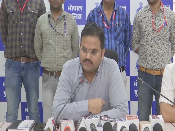 DCP Shrutkirti Somvanshi at a press conference (Photo/ANI)
