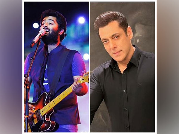 Actor Salman Khan and singer Arijit Singh (Image source: Instagram)