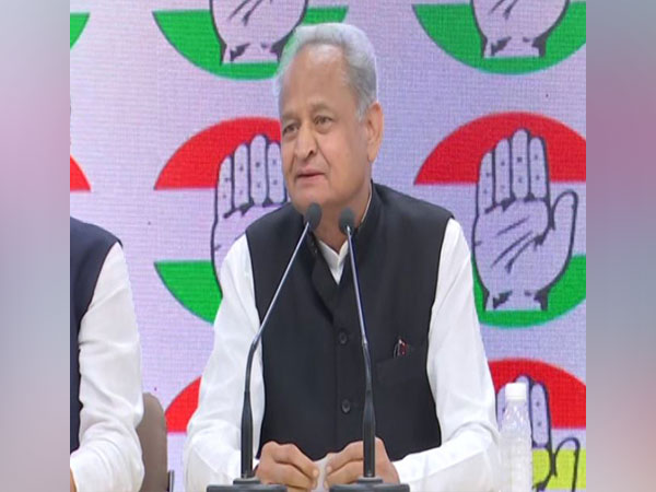 Rajasthan Chief Minister Ashok Gehlot (Photo/ANI)