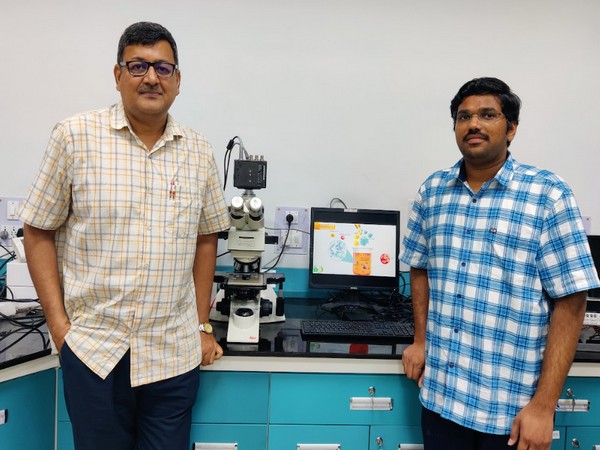 Professor Dipankar Bandyopadhyay on Left (File Photo/IIT Guwahati)