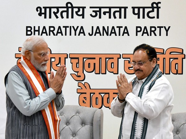 Prime Minister Narendra Modi and BJP President JP Nadda (File Photo/ANI)