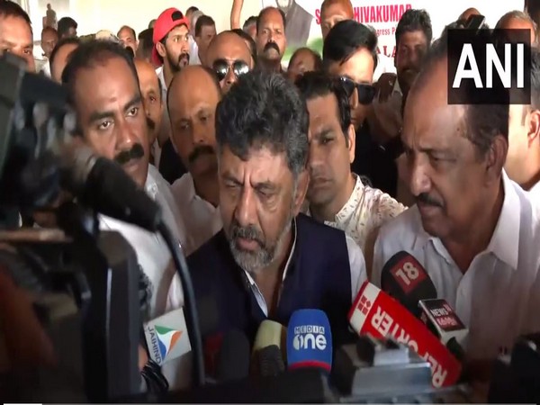 Karnataka Deputy Chief Minister DK Shivakumar (Photo/ANI)