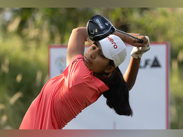 Diksha Dagar in action during Women's India Open (Image: LET)