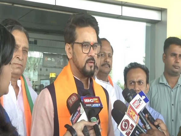Union Minister Anurag Thakur (Photo/ANI)