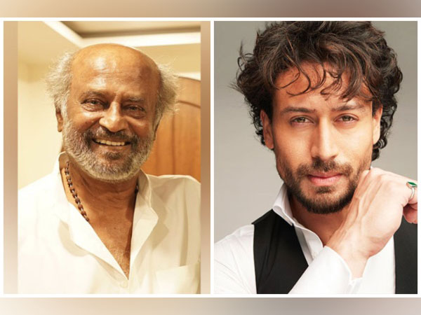 Rajinikanth and Tiger Shroff (Image source: X)