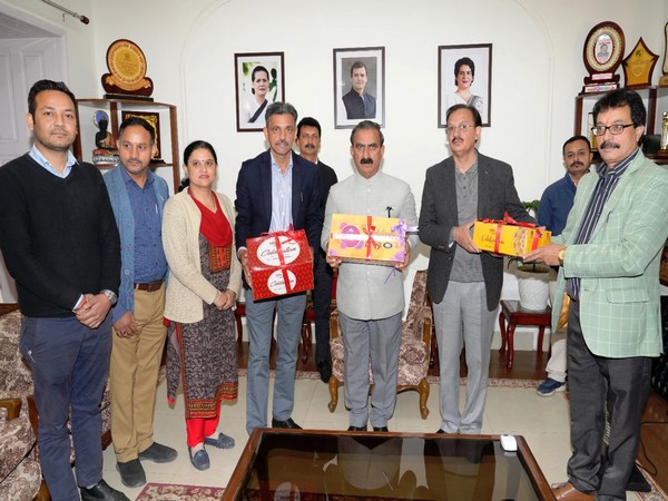 Himachal CM Sukhu launches new products of HP Milk Producers Federation Ltd (Photo/ANI)