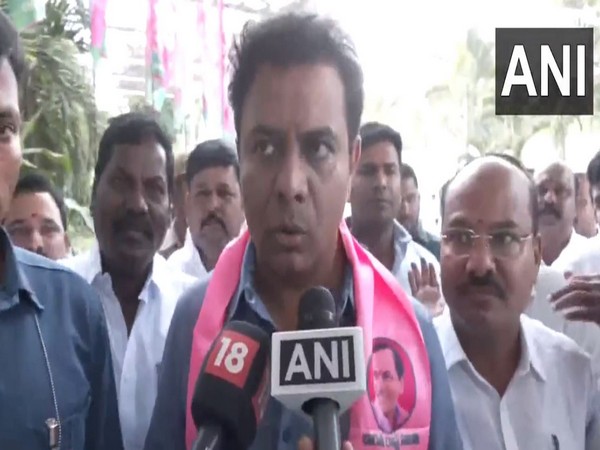 Telangana minister KT Rama Rao (Photo/ANI)