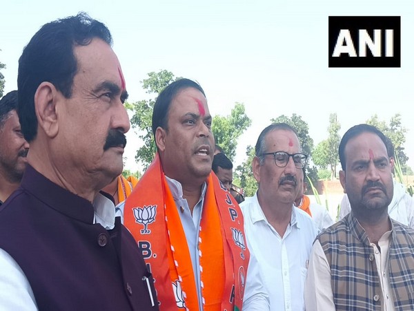 Congress leader Bhanu Thakur joined BJP (Photo/ANI)