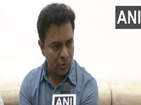 Telangana minister KT Rama Rao (KTR) (Photo/ANI)