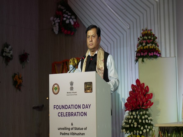 Union Minister of Ayush Sarbananda Sonowal. (Photo/PIB)
